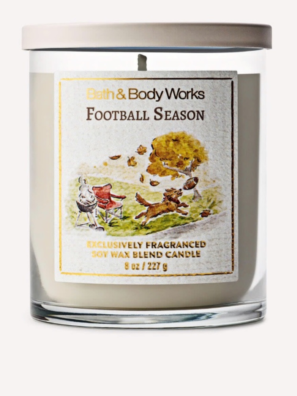 Bath & Body Works Football Season Single Wick Candle 🏈